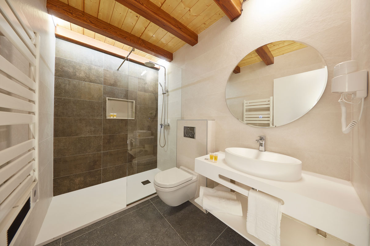 Baño - Apartamento 2 habitaciones - Mirador de Chistén